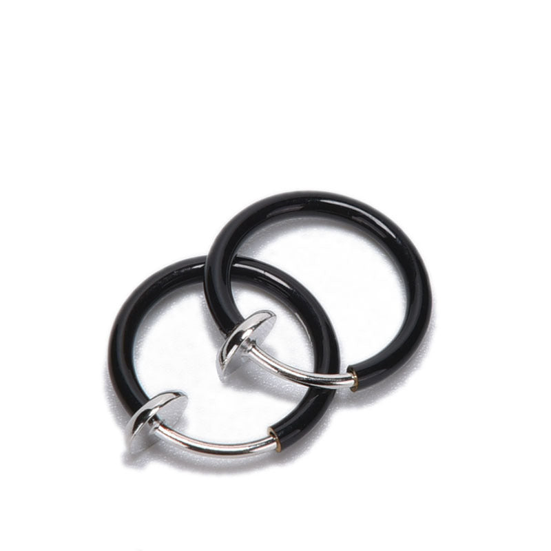 Spring Ear Clip Nose Clip Student Fake Earrings Fake Nose Ring Popular Jewelry