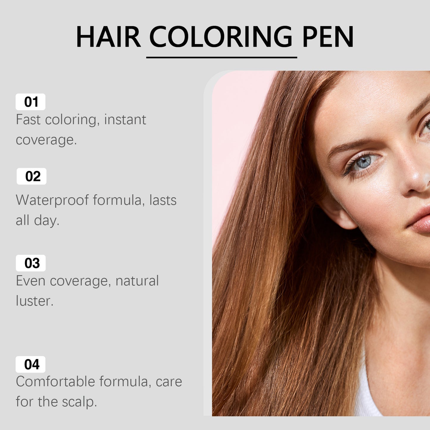 Instant Hair Dyeing And Makeup Pen