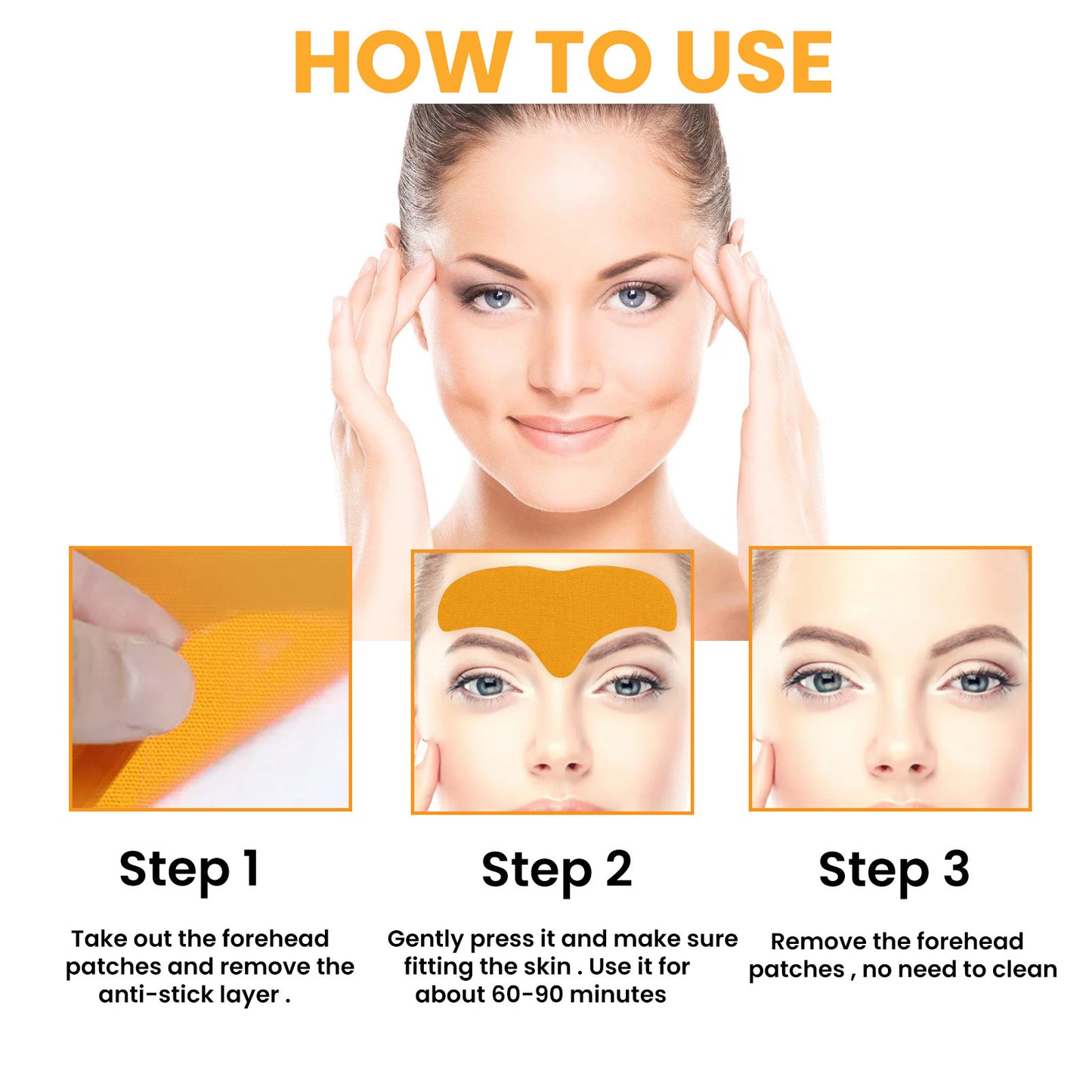 Fade And Smooth Wrinkles With Facial Skin Patches
