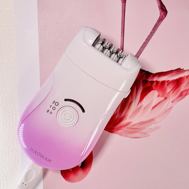 Three-in-one Waterproof Hair Removal Device Female USB Fashion