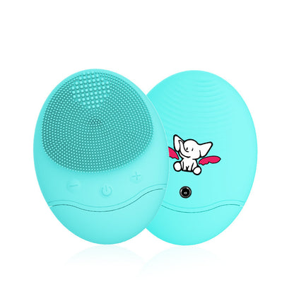 Electric Bamboo Charcoal Silicone Cleansing Instrument