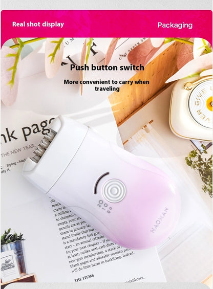 Three-in-one Waterproof Hair Removal Device Female USB Fashion