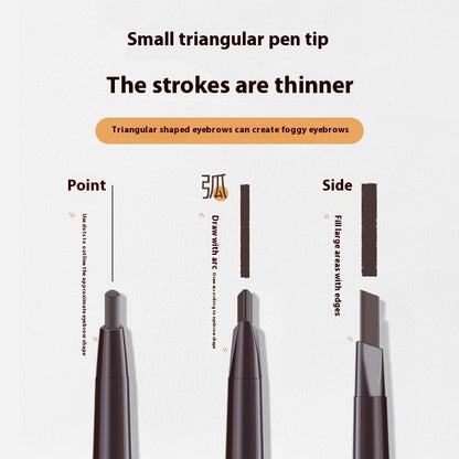 Three-Dimensional Multi-Effect Eyebrow Pencil Double-headed Triangle